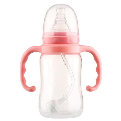 China BPA Free 120ml Mini Porcelain Bottles 150ml Water Tea Bottles Baby Plastic Feeding Milk Bottle for sale