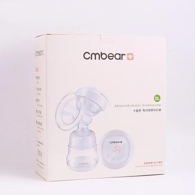 China BPA Free Electric Feeding Supplies Massage Portable Baby Milk Extractor Hands Free Breast Pump for sale