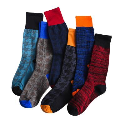 China Wholesale QUICK DRY large stockings trends autumn and winter cheap casual color matching men thongs mens business socks for sale