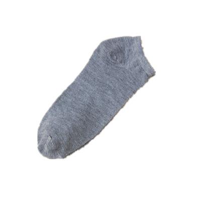 China Cotton Antibacterial Wholesale Athletic Men No Show Breathable Solid Color Customized Logo Accepted Socks for sale