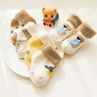 China Wholesale QUICK DRY Newborn Organic Mi-tube Anti-slip 100% Cotton Baby Non-slip Socks for sale