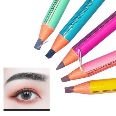 China OEM Eyebrow Pencil Private Label Waterproof Eyebrow Pencil With Brush Brow Microblading Pencil for sale