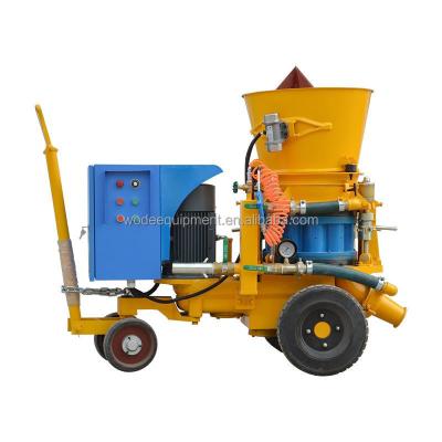 China Refractory material spraying WZ-5ER hot sell  refractory gunning machine with water pump for refractory Dry-mix shotcrete applications for sale