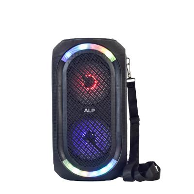 China Wireless Charger For Mobile Phone 2021 Mini Dual 4 Inch Powerful Bass Speaker Portable Waterproof Drum Wireless Subwoofer for sale