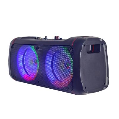 China Phone Function Dual 6.5 Inch OEM JB Subwoofer Home Theater System Fashion Portable Outdoor Speaker With Strape for sale