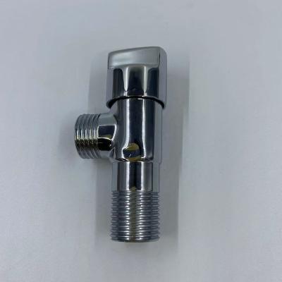 China Home Kitchen Various Styles Bathroom Chrome Plated Brass Toilet 1/2 Angle Valve for sale