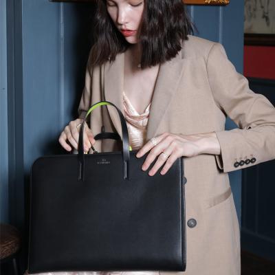 China Fashionable Susen Chrisbella High Quality Large Women Cross - Body Handbag Exquisite Emboss Design PU Leather Office Lady Office Tote Bag for sale