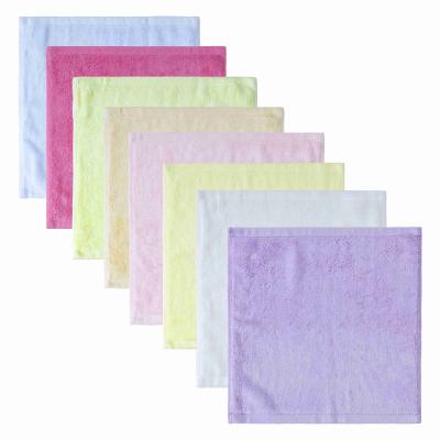 China Ultra-Soft 100% Organic Bamboo Face Towel Child Safe Terry Baby Washcloth for Baby, Adult and Infant for sale