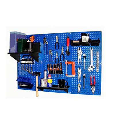 China Wholesale Cheap Custom Size Pegboard Steel Wall Pegboard Panel Tp-42 Organizer for sale