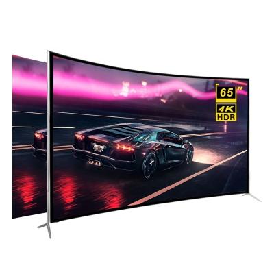 China Home / Hotel / Project TV Manufacturer 65inch Curved Smart TV 4k UHD TV 65 inch Smart TV for sale