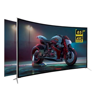 China Home / Hotel / Project TV Manufacturer 65 Inch Curved Smart TV 65inch 4k HD LED Television for sale