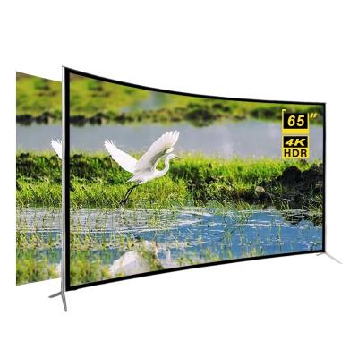 China Home/Hotel/Project TV 65 Inch Television 65 Inch Smart TV 4k HD LED TV Wholesale Curved TV for sale