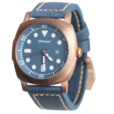 China Automatic alarm factory wholesale custom bronze cusn8 watch for sale