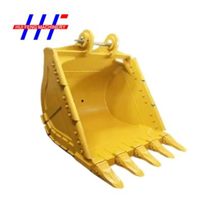 China 1.5m3 Cat Excavator Buckets Hardness Steel Excavator Thumbs for sale