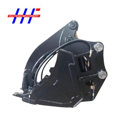 China Q355B Excavator Thumb Grab 0.3 Ton Bucket Thumb 16MN/Q355 for sale