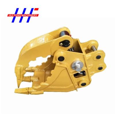 China Mini 15 Cbm Excavator Ditching Bucket Excavator Thumb Grab Q460 for sale