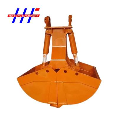 China 70 Ton Mud Clam Bucket For Excavator Excavator Clam Bucket Telescopic Boom for sale