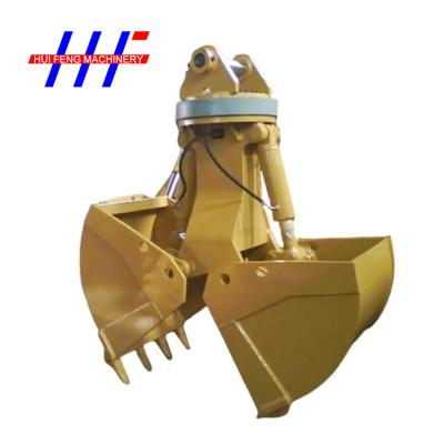 China 35T Clamshell Excavator Q355 360 Degree Rotating Excavator Bucket for sale