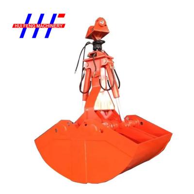 China PC210 Excavator Clamshell Bucket Rotating Backhoe Clam Bucket for sale