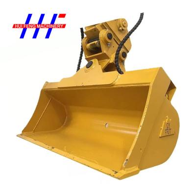 China HRC 50 8.7CBM Excavator Cleanup Bucket 1200mm Landscaping for sale