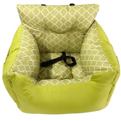 China Amazon Travel Protector Dog Car Seat Hot Sale Product Dog Travel Car Seat With Removable Pillow for sale