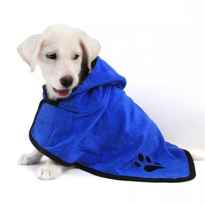 China Sustainable Dog Towels Pet Wash Towel Accessories Microfiber Dog Towel For Pet for sale