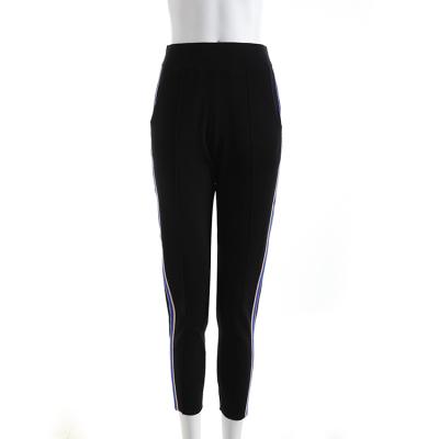 China 2021 Newly Designed Anti-wrinkle Pants Casual Loose Waist Women Knit Pants for sale