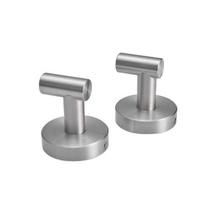 China CLASSIC Bathroom Zinc Alloy Robe Hooks Single Convenient Double Hook Bath Towel Hook for sale