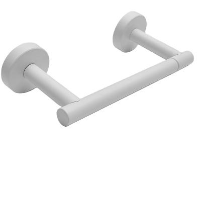 China Factory Sale Durable China Towel Rack Stainless Steel White Towel Rack For Bathroom for sale