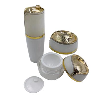 China Custom Chemical Lotion Pump Bottles And Plastic Acrylic 20g 30g Face Cream Jars for sale