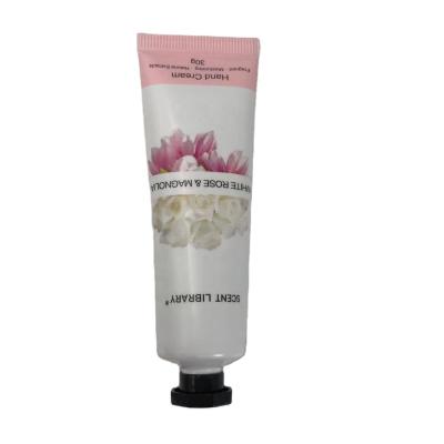 China 30 gram cosmetic production of hand cream tube cosmetic plastic cream tube for sale