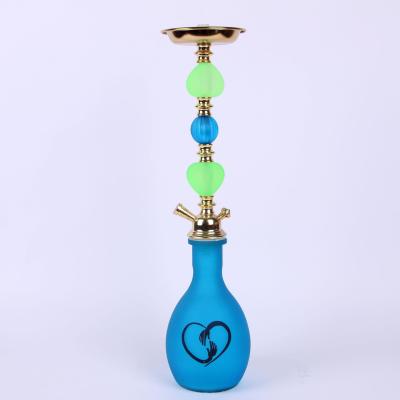 China Wholesale Handmade Ceramic Portable With Customs Lead Hookah Shisha Glass Cup Set For Smoking for sale