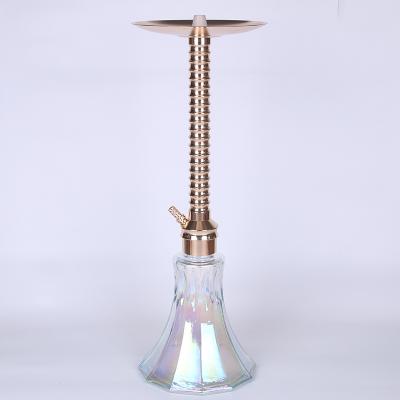 China New Modern Design Big Hookah Handmade Glass Shisha Accessories Portable Shisha Hookah for sale