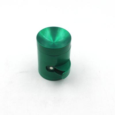 China 4 Layers Herb Free Sample Stainless Grinder Custom Made Commercial Zinc Alloy Herb Grinder for sale