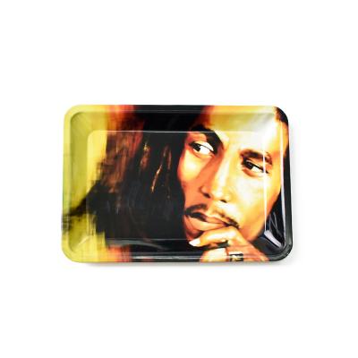 China Custom Printed Rolling Tray Smoking Raw Rolling Tray Metal Eco-Freindly Wholesale Premium Quality for sale