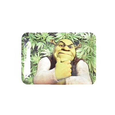 China Eco-Freindly Cheap Custom Hot Selling Metal Rolling Trays Small Decorative Serving Tray for sale