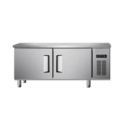 China Double-temperature Single-temperature Refrigerator Freezer Stainless Steel Stainless Steel Fan-Binding Cooling/Cool Food and Two Electric Frozen Doors Optional for sale