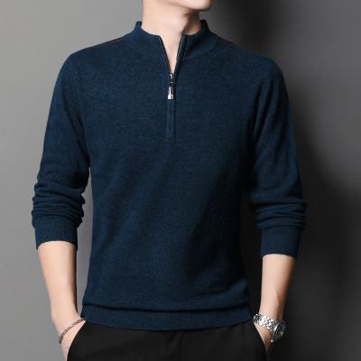 China Wool / Nylon Fashionable Mens Sweater Good Quality Customize Sweaters Knitted Sweater for sale