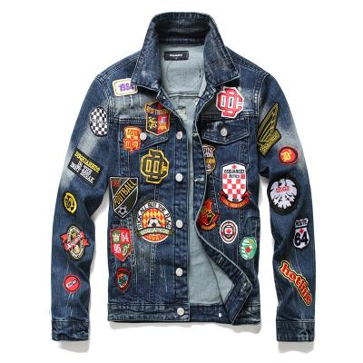 China J21 viable jackets for men 2021 plus size mens jackets patch denim jackets wholesale for sale