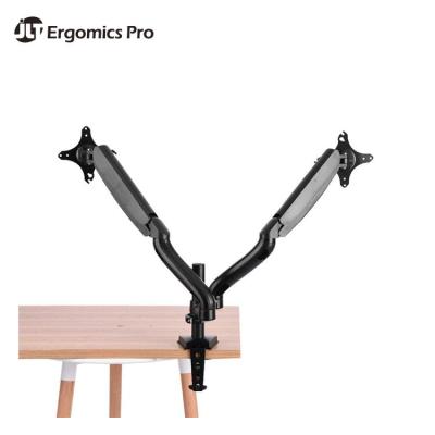 China Monitor Height Can Be Freely Adjustable Dual LCD Monitor Stand For 17