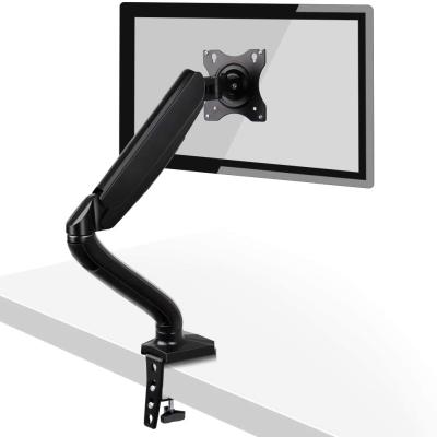 China Portable Adjustable Monitor Desk Mount Stand With USB 3.0 Port for sale