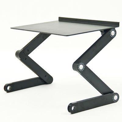 China (Size) Adjustable Multifunctional Aluminum Laptop Stand Table for Bed or Sofa for sale