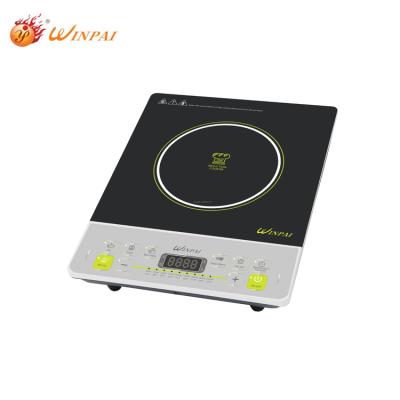 China Electric Hotel Induction Soup Cooker Induction 2000W Ceramic Glass Portable Induction Cooker for sale