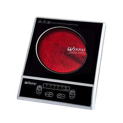 China High Quality Touch Infrared Portable Single Infrared Cooker Household Electric Cooker 2000W Cooktop Stove With Multifunctional for sale