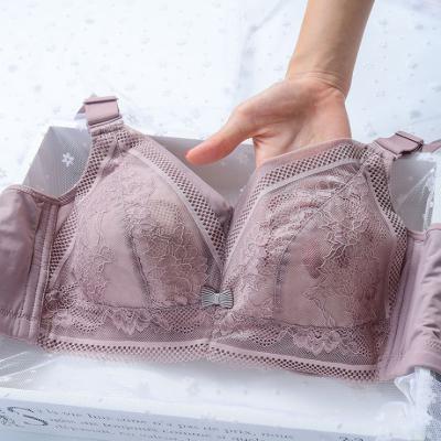 Cina Biancheria completa sottile della tazza del pizzo del grande di dimensione reggiseno grasso alla moda della donna Poiché reggiseni di C D E in vendita