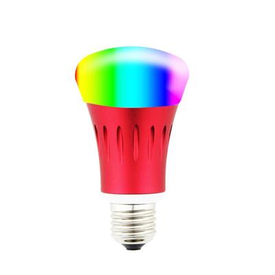 China Smart Hotel Light Bulb RGB LED E26 E27 B22 LED Light Bulb Google Tuya App 7W Color Changing Bulb for sale