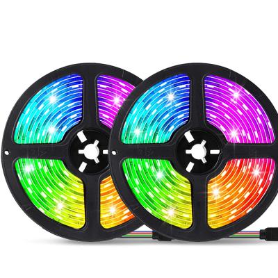 China Decoration 10m non-waterproof waterproof led strip adjustment dimming controller wifi light high quality led strip for sale