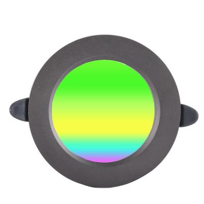 China Modern led multicolor led downlight wifi 7w RGBW light from Tuya variable voice control APP downlight for sale