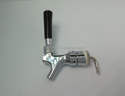 China Chrome Cold Blooded Sustainable Brass American Home-Brew Draft Beer Faucet for sale