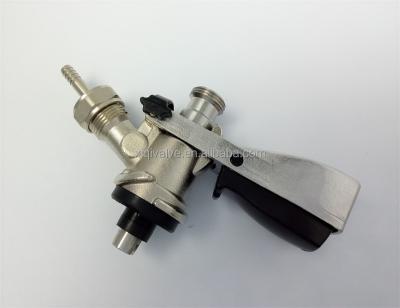 China Sustainable S Type Beer Keg Coupler for sale